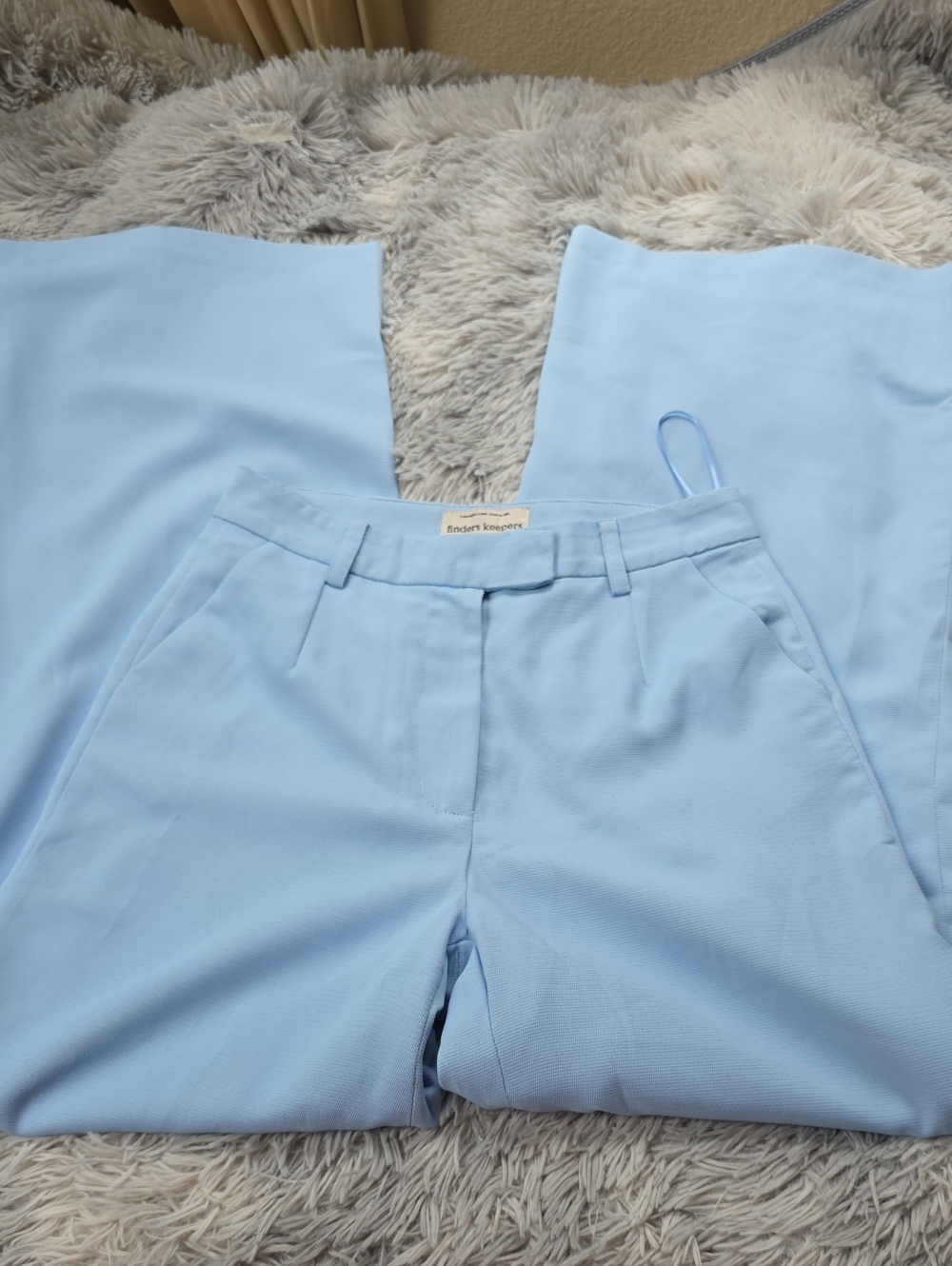 Finders Keepers Sky Blue Dress Pants